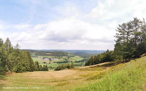 Panoramablick Sauerland-Höhenflug